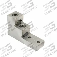 BURNDY Mechanical Connector: For Wire Size 1/0 AWG – 750 kcmil, 2 Wire Terminations (MPN K11A39U2). Key specifications — Brand: BURNDY; Lug Material: Tin-Plated Aluminum.