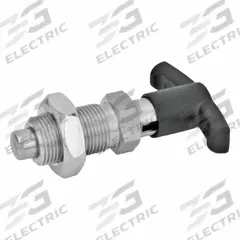 JW WINCO Indexing Plungers with T-Handle: Locking, 18-8 SS Body & Plunger, M16x1.5, 9.5 N to 38 N (MPN 817.4-10-12-M16X1.5-CK-NI). Key specifications — Brand: JW WINCO.