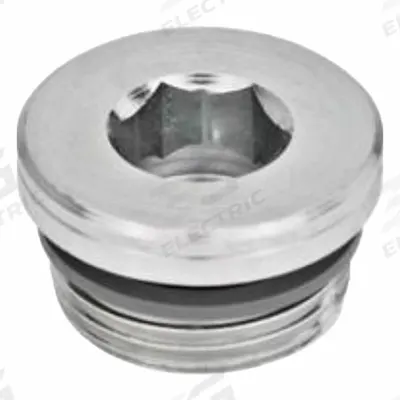 JW WINCO Threaded Plug: Steel, FPM Seal, Metric Fine, M27x2 Thd, Internal Hex - Steel Threaded Plugs