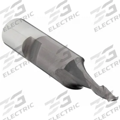 CLEVELAND Square End Mill: High Speed Steel, TiCN Coated, 2 Flute, 5/32" Mill Dia - General Purpose High-Speed Steel Square End Mills
