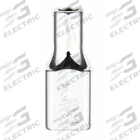 MILWAUKEE Standard Socket: SAE, 1/4 in Drive Size, 5/32 in Socket Size, 6-Point, Std, Chrome (MPN 45-34-9000). Key specifications — attr1204417: MILWAUKEE; attr1204392: Chrome.
