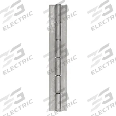 APPROVED VENDOR Piano Hinge: Steel, 60 in Leaf Ht - Full Surface-Mount Piano Hinges