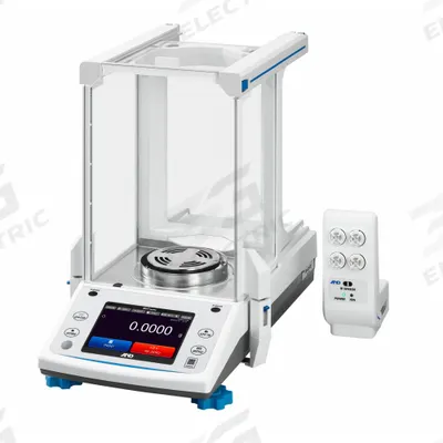 A&D WEIGHING Lab Scale: 220 g Capacity, 0.0001 g Readability, 0.00009 g Repeatability - Analytical Lab Balances