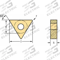 WALTER Triangle Turning Insert: TNMG432-MK5 WKK10S, TNMG220408-MK5 WKK10S (MPN 6353464). Key specifications — attr257938: TNMG432-MK5 WKK10S; attr257939: TNMG220408-MK5 WKK10S.