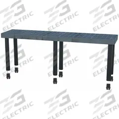 STRUCTURAL PLASTICS Plastic Shelving: 66 in x 16 in, 24 in Overall Ht, 1 Shelves (MPN S6616A). Key specifications — Resistance Properties: Corrosion-Resistant; Frame Material: Plastic; Shelving Material: High Density Polyethylene; Brand: STRUCTURAL PLASTICS.