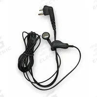 MOTOROLA Earpiece with Microphone: Fits Motorola, For CLS/DLR/DTR/RD/RM Series, Earbud, Push To Talk (MPN 53866A). Key specifications — attr921014: Two Pin; attr921008: DLR; attr921002: Yes; attr920998: 53866A; attr921012: MOTOROLA.