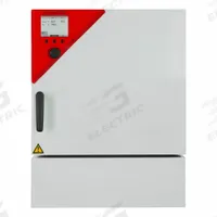 BINDER Incubator: Forced Air, 1.87 cu ft Capacity, 22 3/4 in x 25 in x 32 7/8 in, Digital, 2 Shelves (MPN 9020-0302). Key specifications — attr1027521: Refrigerated; attr1030162: -10 °C; attr1027529: 0.1 %; attr1027530: 0.2 +/- K @ 37 °C; attr1027476: 9020-0302; attr1027480: BINDER; attr1027487: Digital; attr1027531: 120V AC.