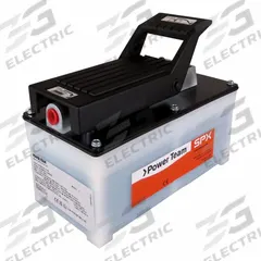 POWER TEAM Pnuematic Hydraulic Pump: 100 psi Max. Op Pressure, 105 cu in Reservoir Capacity, Foot (MPN PA6). Key specifications — attr995446: Foot.