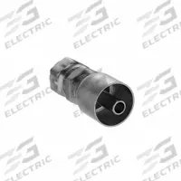 PARKER Hydraulic Crimp Fitting: Steel x Steel, Straight, -6 For Hose Dash Size, Female x Genderless (MPN 1MU43-6-6). Key specifications — Fitting Gender: Female x Genderless; Fitting Connection Type: Metric x Crimp; Brand: PARKER; Thread Size: M18-1.5; For Hose Dash Size: -6.