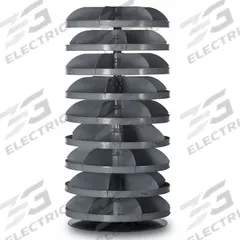 DURHAM MFG Revolving Storage Bin: 59 1/8 in x 28 in, 9 Levels, Flat Bottom, 6 Bins per Level (MPN 1209-95). Key specifications — attr37708: Hardware; attr37693: DURHAM MFG.