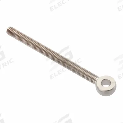 AMPG Fixed Rod End: Stainless Steel, Plain, 5 in Hole Center-to-End Lg, Right Hand - Stainless Steel Male Threaded Fixed Rod Ends
