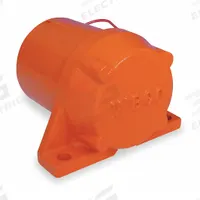 VIBCO Electric Vibrator: DC Series, 20 lbf, 12V DC, 3.7 A, 3,500 vpm, Totally Enclosed Nonventilated (MPN DC-20). Key specifications — attr661947: 3.7 A; attr661979: 74 dBA; attr661970: 12V DC.