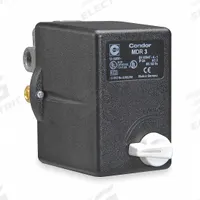 CONDOR USA, INC Pressure Switch: Std, 40 psi – 360 psi, (3) 1/4" FNPT/3/8" FNPT, Diaphragm Actuator (MPN 31TG3EDX). Key specifications — attr1027655: Diaphragm; attr434202: CONDOR USA, INC; attr1027685: 3/8" FNPT; attr1027686: Standard; attr1027690: Auto/Off/Reset.