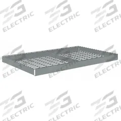 TENNSCO Shelf: 60 in x 30 in, 2,250 lb Load Capacity, Steel, 5 ga Decking, Gray, Shelf (MPN ZLCS-6030W). Key specifications — Decking Material: Steel; Includes: (4) Beams; Decking Finish: Zinc Plated; Shelf Configuration: Single Straight; Color: Gray; Frame Material: Steel; Brand: TENNSCO; Frame Finish: Zinc Plated.