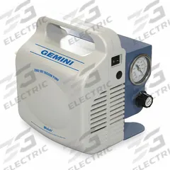 WELCH Vacuum Pump: 1/125 hp Output Power, 0.5 cfm Free Air Displacement, 22 in Hg Max Vacuum (MPN 2060B-01). Key specifications — attr51413: WELCH.