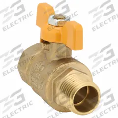 APPROVED VENDOR Manual Two-Way Ball Valve: 1/2 in, Brass, Straight, MNPT x FNPT, Full Port Ball Port (MPN G-MBB-50TH). Key specifications — Brand: APPROVED VENDOR; Handle: Tee.