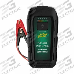 BATTERY TENDER Jump Starter: Charging/Starter Only(Automotive), For 12 V Battery Volt, 3 A @ 5V, USB (MPN 030-1000-WH). Key specifications — Charger Function: Charging/Starter Only(Automotive); Charging Current @ Voltage: 3 A @ 5V; Charge Type: USB; For Use With Battery Type: AGM; Brand: BATTERY TENDER.