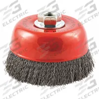 APPROVED VENDOR Cup Brush: Crimped Steel, 5 in Dia, 0.014 in Fill Dia, 5/8"-11 Arbor (MPN 66252839105). Key specifications — Brand: APPROVED VENDOR; Bristle Type: Crimped Wire; Connection Size & Type: 5/8"-11 Arbor Hole.
