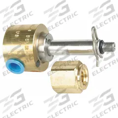 DAYTON Solenoid Valve Body: 3-Way, Configurable, 1/4 in Pipe Size, Brass Body, NBR Seal, NPT x NPT (MPN 007735). Key specifications — Pipe Size: 1/4 in; Brand: DAYTON; Operating Environment: Indoor.