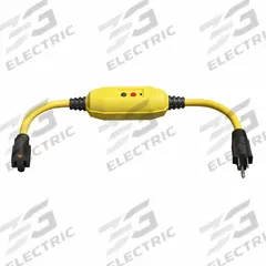 APPROVED VENDOR Line Cord GFCI: Auto Reset, 2 1/2 ft Lg, 12/3, 5-15P Plug, 15 A Current, 125V AC (MPN 875LD6). Key specifications — NEMA Plug Configuration: 5-15P; NEMA Receptacle Configuration: 5-15R; Brand: APPROVED VENDOR; Voltage: 125V AC.