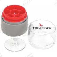 TROEMNER Calibration Weight: 1 mg Nominal Mass, Leaf Calibration Wt, 2, Accredited, Aluminum, Metric (MPN 7037-2W). Key specifications — attr1385174: Case; attr1385170: TROEMNER; attr1385171: Aluminum.