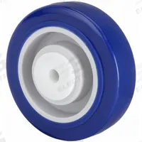APPROVED VENDOR Caster Wheel: 4 in Wheel Dia., 1 1/4 in Wheel Wd, Polyurethane, 275 lb Load Rating (MPN 1KB11). Key specifications — Brand: APPROVED VENDOR; Wheel/Tread Color: Blue.