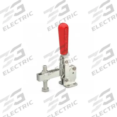 DE-STA-CO Toggle Clamp: Std Vertical Handle, Flange Base Mounting - Corrosion-Resistant Toggle Clamps