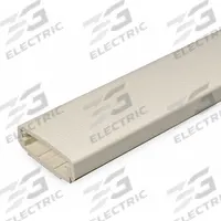LEGRAND Raceway: 800, 1 5/16 in Wd, 7/16 in Ht, 60 in Lg, Ivory (MPN 800BAC). Key specifications — attr3676: Raceway; attr3664: Ivory; attr3666: Snap On; attr3675: PVC; attr3679: Adhesive.