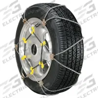 PEERLESS Tire Chain: Tire Chain, Passenger Cars/SUVs, Alloy, Cable Diagonal Chain Link, Diagonal (MPN SZ315). Key specifications — Material: Alloy; Compatible Tire Size: 145/65-15; Product Type: Tire Chain; Brand: PEERLESS.