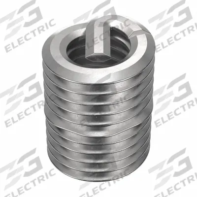 HELI-COIL Helical Insert: Tanged Tang Style, Screw-Locking, M3-0.50 Thread Size, Plain - Screw-Locking Tanged Helical Inserts
