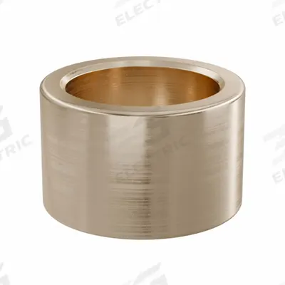 OILITE Sleeve Bearing: Bronze, SAE 841, 30 mm Bore, 40 mm OD, 25 mm Lg - Lubricated General Purpose Metallic Sleeve Bearings