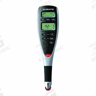 CALCULATED INDUSTRIES Construction Calculator: 6025, 99.8% Accuracy, (2) Batteries/Case - Digital Measuring Plan Rulers
