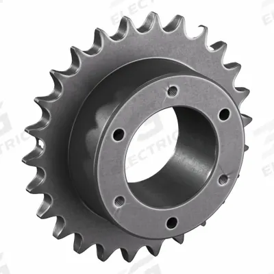 TRITAN Sprocket: For 50 Chain, 26 Teeth, 5.185 in Pitch Dia, 5.52 in Outside Dia - Size 50 Bushed-Bore Roller Chain Sprockets