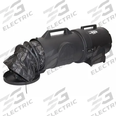 AIR SYSTEMS INTERNATIONAL Confined Space Fan: 230 V AC, 12 in Duct Dia, 1 1/2 hp Horsepower - Explosionproof Centrifugal Blowers