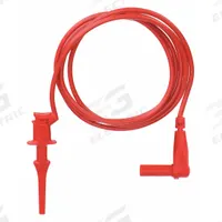 APPROVED VENDOR Test Leads: CAT III 1000V, Red Electrical Current Color, Stacking Banana Plug (MPN 5TXA8). Key specifications — Brand: APPROVED VENDOR.