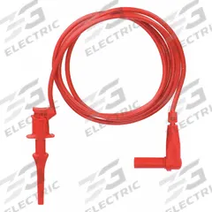 APPROVED VENDOR Test Leads: CAT III 1000V, Red Electrical Current Color, Stacking Banana Plug (MPN 5TXA8). Key specifications — Brand: APPROVED VENDOR.