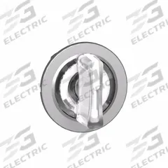 SCHNEIDER ELECTRIC Short-Handled Selector Switch: 30 mm Panel Mount Size, 3 Positions, Series XB4 (MPN ZB4FK1713). Key specifications — Action: Momentary/Maintained/Maintained; Cam: No Cam Included; Brand: SCHNEIDER; Switch Bezel Material Type: Metallic.