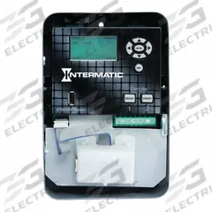 INTERMATIC Electronic Timer: 365 day, Astronomic, 120-277V AC, SPDT, Digital (MPN ET90215CE). Key specifications — Body Material: Metal; Indoor/Outdoor Usage: Indoor; Astronomic Functionality: Astronomic; Mounting Style: Surface; Brand: INTERMATIC.