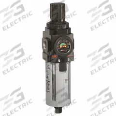 ARO FRL Piggyback: Series 2000 Series, 1/2 in NPT, 172 scfm, 5 micron, 150 psi, Auto Drain, Aluminum (MPN P39344-604). Key specifications — attr109419: ARO; attr109429: Aluminum; attr109463: Yes; attr109467: Nitrile; attr109468: Series 2000.