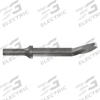 AJAX Chisel: 0.401 in Shank Size, Round, Round, 3/4 in Chisel Tip Wd, 5 3/8 in Overall Lg (MPN 907). Key specifications — attr292676: Round; attr292681: No; attr294779: AJAX.