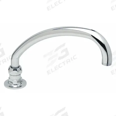 ZURN Spout: AquaSpec, Spout, Arc, Swivel Spout, Brass, Chrome - Arc Faucet Spouts