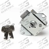 LOCK CORP OF AMERICA Deadbolt Lock: Silver, 5/8 in Mounting Hole Dia., 3/8 in Latch Bolt Projection (MPN A-1 B5C Model 5001). Key specifications — attr1314075: Yes; attr1314084: LOCK CORP OF AMERICA.
