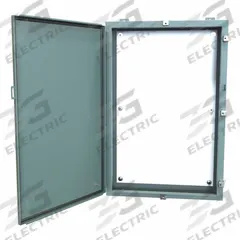 HAMMOND Electrical Enclosure: Steel, 36 in x 24 in x 6 in, NEMA 12/13/3R/4, w/Panel, Solid Cover (MPN 1418N4L6). Key specifications — Closure Method: Clamps; Brand: HAMMOND; Knockouts: Not Included.