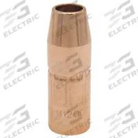 MILLER ELECTRIC Nozzle: AccuLock MDX, 1/2 in, Conical, Flush, Copper, Miller, 2 PK (MPN NS-M1200C). Key specifications — Insulation Type: Self-Insulated; Duty Rating: Standard Duty; Nozzle to Tip Relationship: Flush; For Contact Tip Series: AccuLock MDX; Manufacturer Part Number: NS-M1200C; Brand: MILLER ELECTRIC.
