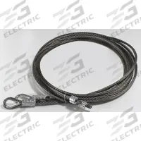 AMERICAN GARAGE DOOR SUPPLY Cable Assembly: Stainless Steel, 1,200 lb Load Rating - Max, 2 PK (MPN CAS532-140). Key specifications — Brand: AMERICAN GARAGE DOOR SUPPLY; Material: Stainless Steel; Product Type: Cable Assembly; Stranding: 7 x 19.
