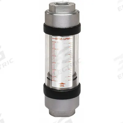 HEDLAND Mechanical Flowmeter: High Temp Flow Meter, Scale, Variable Area, Inline - Inline Flowmeters for Oils