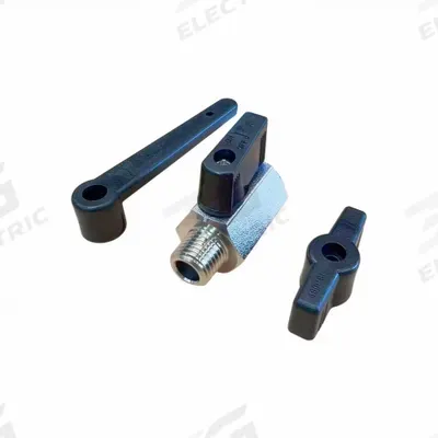 APPROVED VENDOR Manual Two-Way Ball Valve: 1/4 in, Brass, Straight, MNPT x FNPT - Mini Brass Ball Valves