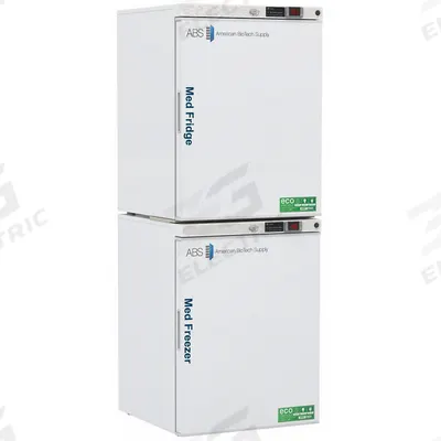 AMERICAN BIOTECH SUPPLY Laboratory Refrigerator and Freezer: 5.2 cu ft Refrigerator Capacity - Pharmacy Refrigerator-Freezers