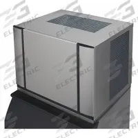 ICE-O-MATIC Ice Machine: Half Dice, 932 lb Ice per Day, Air Cooled, 26 7/8 in Ht, 30 1/4 in Wd, Gray (MPN CIM1136HA). Key specifications — Voltage: 208/230V; Energy Star Compliant: No.