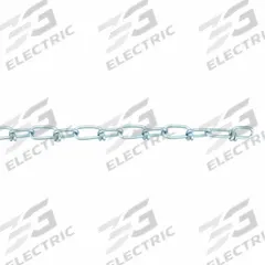 DAYTON Double Loop Chain: Steel, 70 lb Working Load Limit, Double Loop, 1 in Link Inside Lg, Zinc (MPN 2ZDH4). Key specifications — Brand: DAYTON; Item Trade Size: 4.